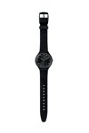 SWATCH Skinora Crystals Black Combined Materials Strap