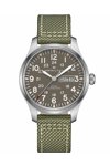 HAMILTON Khaki Field Automatic Khaki Fabric Strap