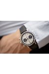 HAMILTON American Classic Intra-matic 68 Auto Chrono Black Leather Strap