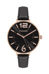 FERENDI Inaly Black Leather Strap