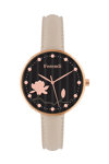 FERENDI Ornament Beige Leather Strap