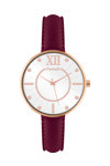 FERENDI Bang-up Bordeaux Leather Strap