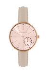 FERENDI Roseate Beige Leather Strap