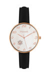 FERENDI Lasting Beauty Black Leather Strap