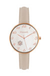 FERENDI Lasting Beauty Beige Leather Strap