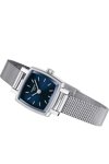 TISSOT T-Lady Lovely Square Silver Stainless Steel Bracelet