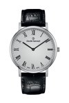 CLAUDE BERNARD Classic Black Leather Strap