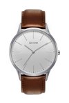 LEDOM Classic Brown Leather Strap