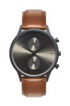 LEDOM Prime Chronograph Brown Leather Strap