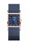 BERING Classic Blue Stainless Steel Bracelet