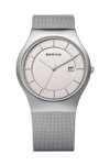 BERING Classic Silver Stainless Steel Bracelet