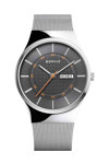 BERING Classic Silver Stainless Steel Bracelet