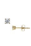 Earrings 14ct Gold with Zircon SAVVIDIS