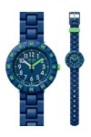 Flik Flak Solo Dark Blue Plastic Strap