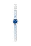 SWATCH Paveblue Multicolor Silicone Strap