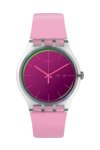 SWATCH Polarose Pink Silicone Strap