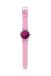 SWATCH Polarose Pink Silicone Strap