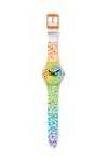 SWATCH CLUB What'S Yo Face Multicolor Silicone Strap