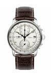 ZEPPELIN 100 Years Chronograph Brown Leather Strap