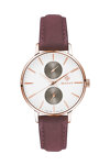 GANT Park Avenue Brown Leather Strap