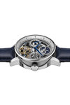 INGERSOLL Jazz Automatic Dual Time Blue Leather Strap