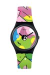 SWATCH Image Of Graffiti Multicolor Silicone Strap