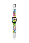 SWATCH Image Of Graffiti Multicolor Silicone Strap