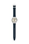 SWATCH Skinazul Blue Leather Strap