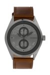 OOZOO Timepieces Brown Leather Strap