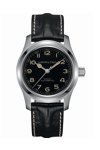 HAMILTON Khaki Field Murph Automatic Black Leather Strap