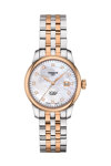 TISSOT T-Classic Le Locle Diamonds Automatic Two Tone Stainless Steel Bracelet