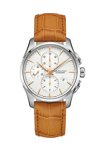 HAMILTON Jazzmaster Automatic Chronograph Brown Leather Strap