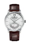 CLAUDE BERNARD Brown Leather Strap