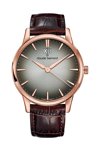 CLAUDE BERNARD Classic Brown Leather Strap