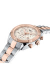 TISSOT T-Classic PR 100 Sport Chic Diamonds Chronograph Two Tone Stainless Steel Bracelet