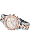 TISSOT T-Classic PR 100 Sport Chic Diamonds Chronograph Two Tone Stainless Steel Bracelet