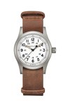 HAMILTON Khaki Field Mechanical Brown Leather Strap