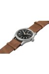 HAMILTON Khaki Field Brown Leather Strap