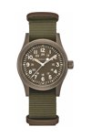 HAMILTON Khaki Field Mechanical Khaki Fabric Strap