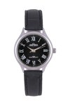 INORA Ladies Black Leather Strap