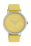 OOZOO Timepieces Limited Yellow Leather Strap