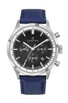 CERTUS Mens Blue Leather Strap