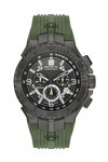 SWISS MILITARY HANOWA Seaman Chronograph Khaki Rubber Strap