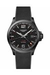 LONGINES Conquest V.H.P GMT Black Rubber Strap