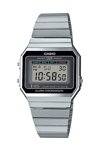 CASIO Vintage Iconic Chronograph Silver Stainless Steel Bracelet