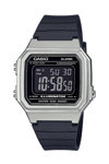 CASIO Collection Chronograph Black Rubber Strap