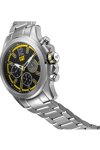 CATERPILLAR Twist up Chronograph Silver Stainless Steel Bracelet