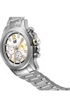 CATERPILLAR Twist up Chronograph Silver Stainless Steel Bracelet