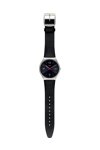 SWATCH Skinblack Black Leather Strap