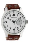 OOZOO Timepieces Brown Leather Strap